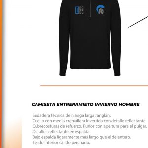 Camiseta Entrenamiento Invierno Hombre - Dos86