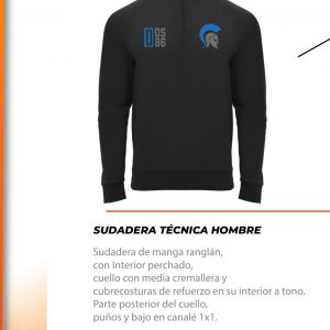 Sudadera Técnica Hombre - Dos86